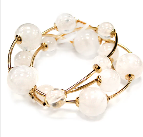 Triple Strand Beaded Bracelet