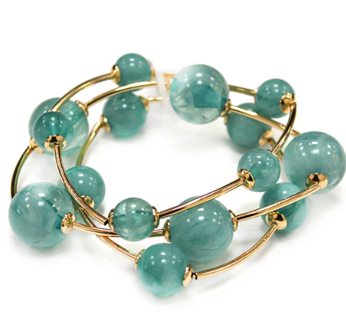 Triple Strand Beaded Bracelet