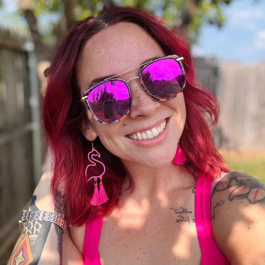 Dax Ivy Marble Sunglasses