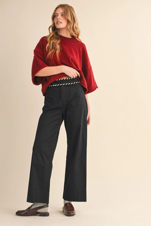 Jovie Stich Trim Pants