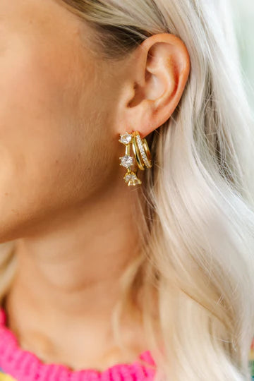 Taylor Shaye Juliana Hoop Earrings