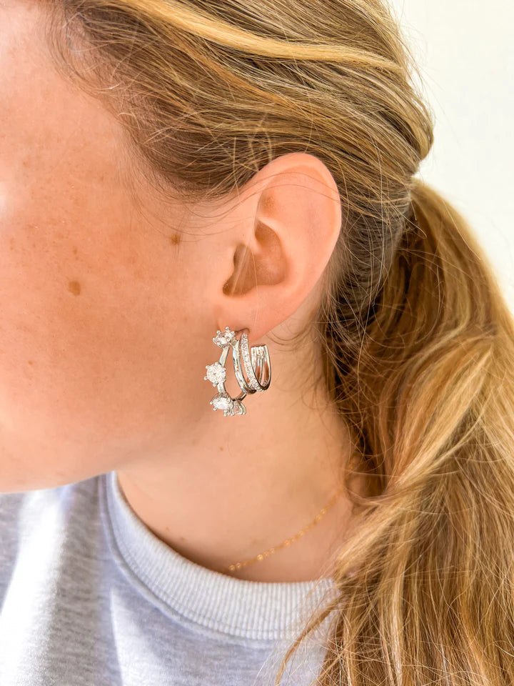 Taylor Shaye Juliana Hoop Earrings