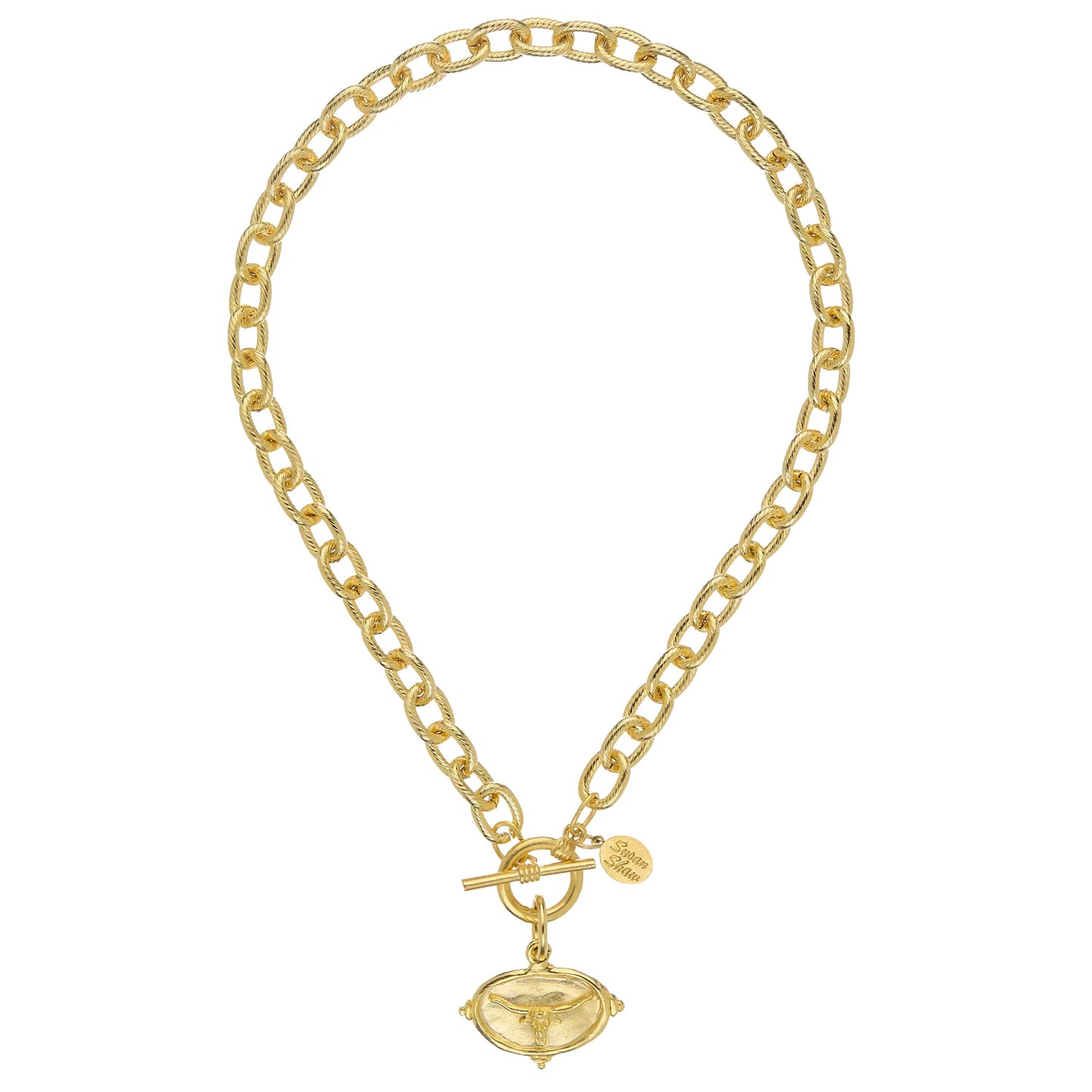 Longhorn Toggle Necklace