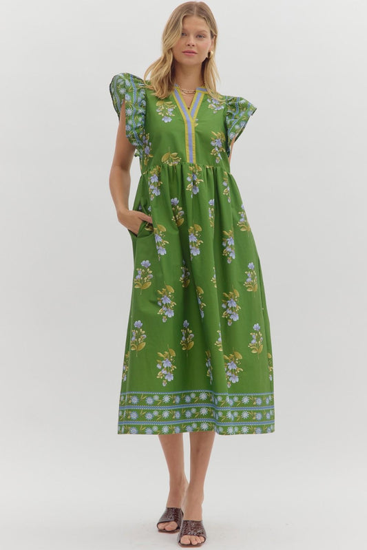 Luna Floral Maxi Dress