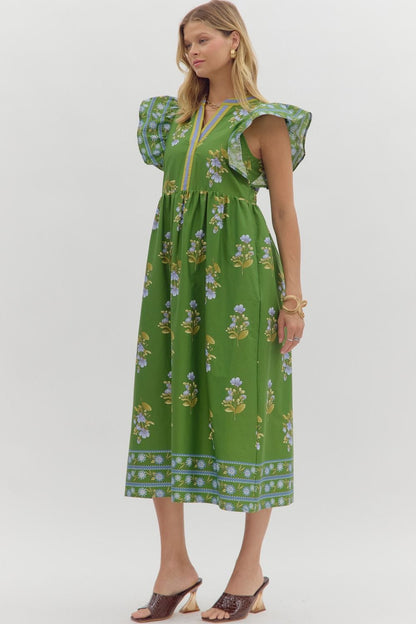 Luna Floral Maxi Dress