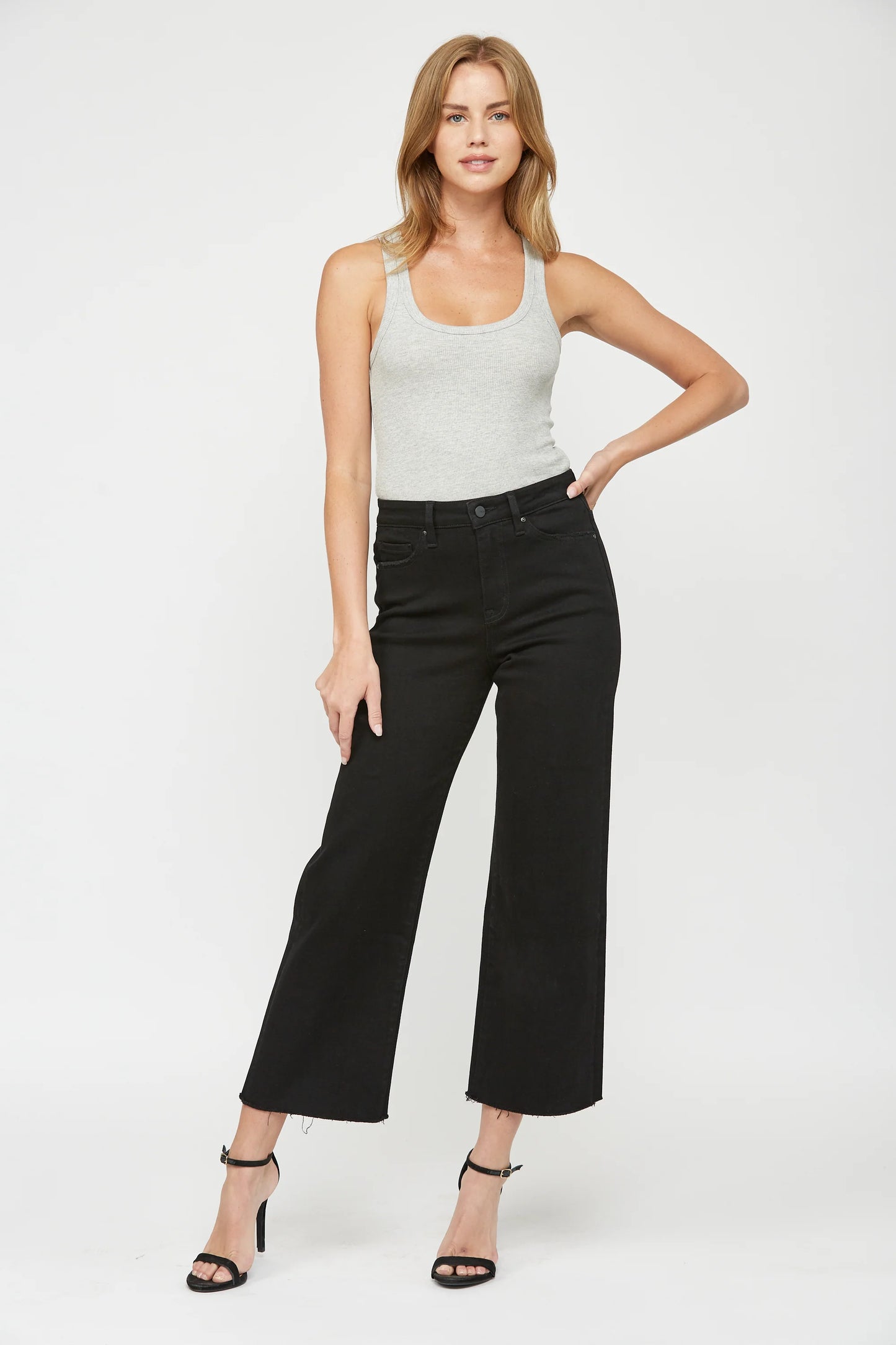 WIDE LEG CROP