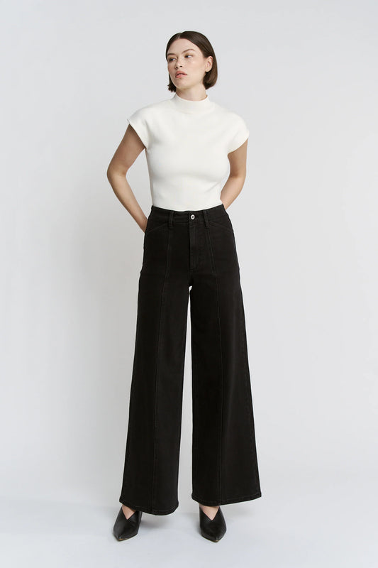 HIGH RISE SEAMED TROUSER