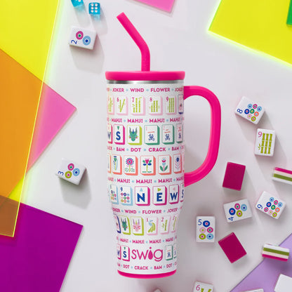 Swig Mahjong 30oz Mega Mug