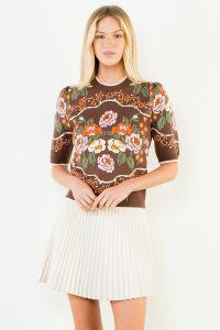 Oaklynn Floral Knit Top