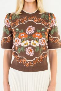 Oaklynn Floral Knit Top