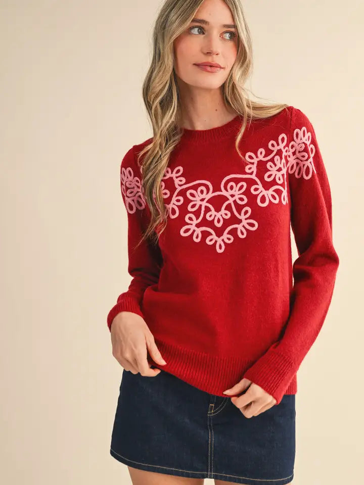 Olwen Floral Sweater