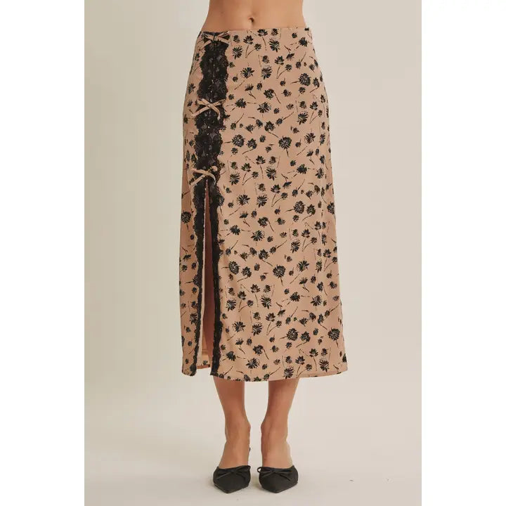 Paris after Dark Midi Skirt