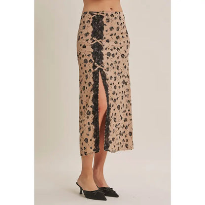 Paris after Dark Midi Skirt