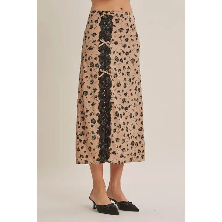 Paris after Dark Midi Skirt
