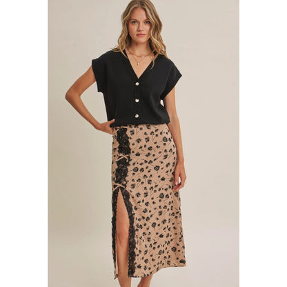 Paris after Dark Midi Skirt