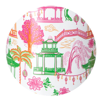 Pagoda Paradise Travel Mug 22 Oz