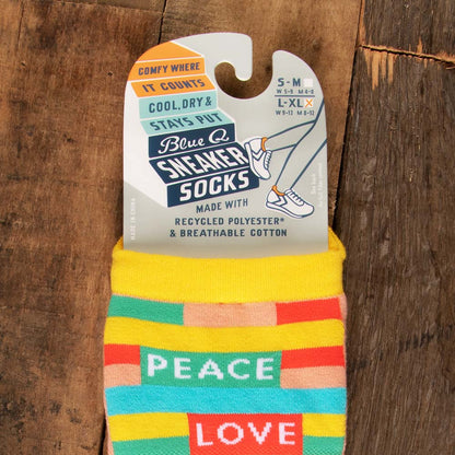 Peace & Therapy Sneaker Socks S/M