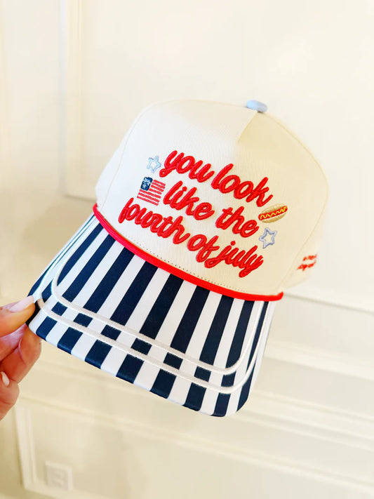 Poppy and Pine You Look Like the 4th of July Hat