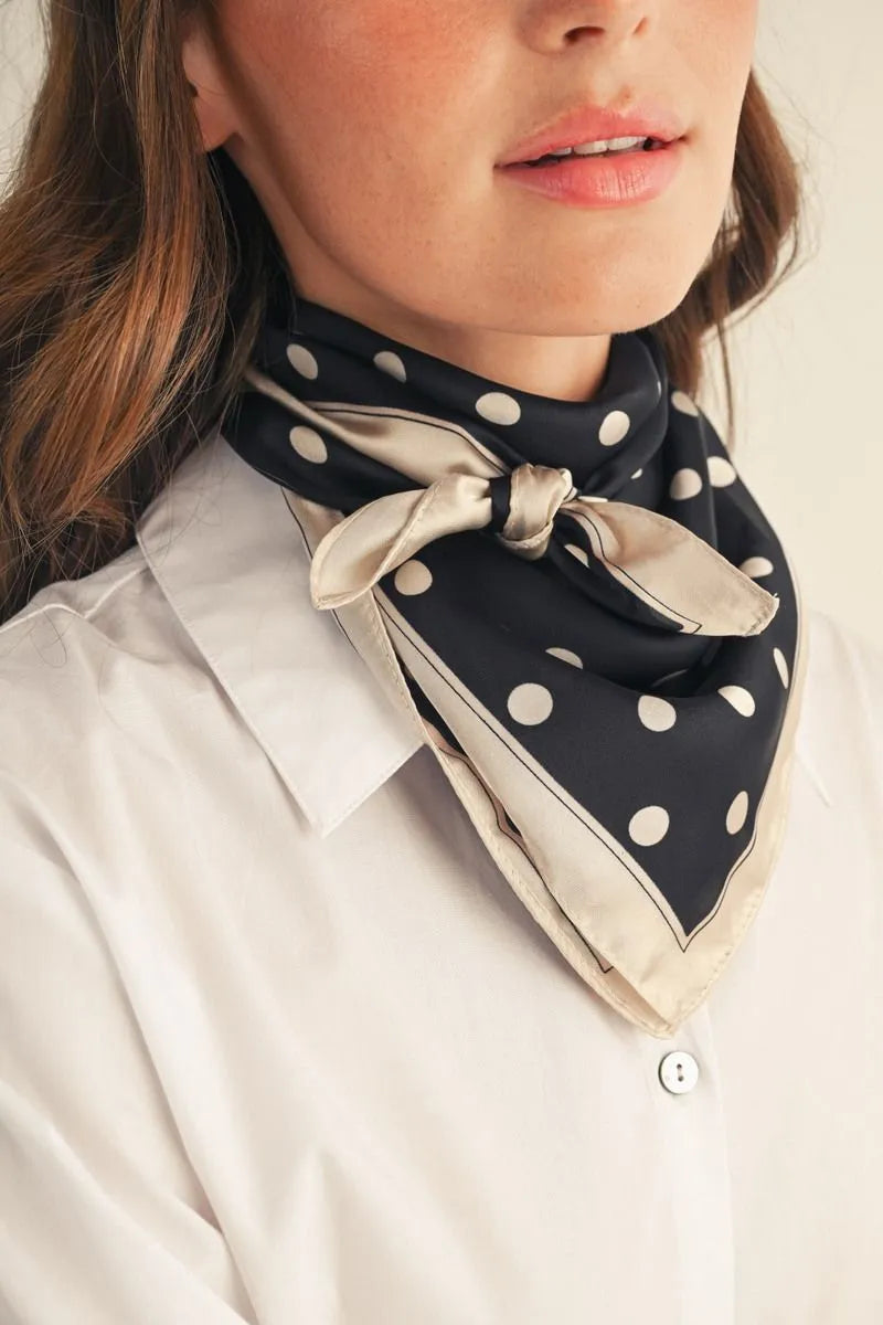 Polka Dot Scarf