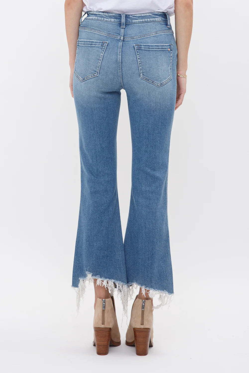 Quinn Crop Flare Jeans
