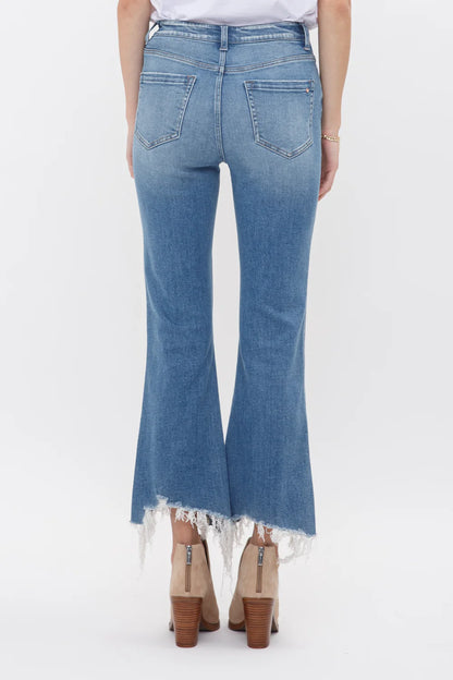 Quinn Crop Flare Jeans