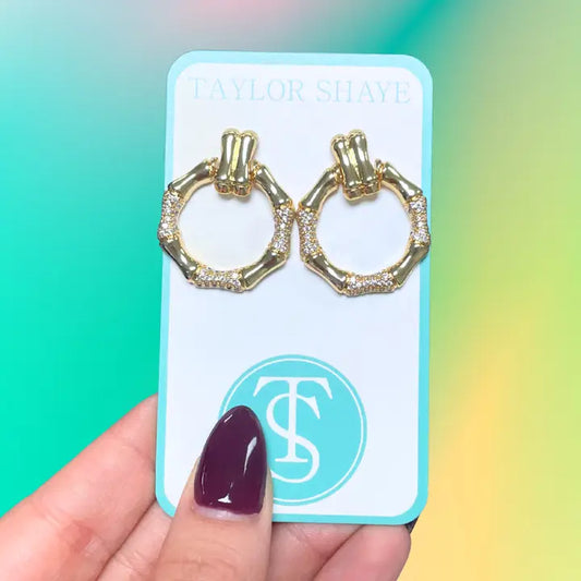 Taylor Shaye Reese Hoops Earrings