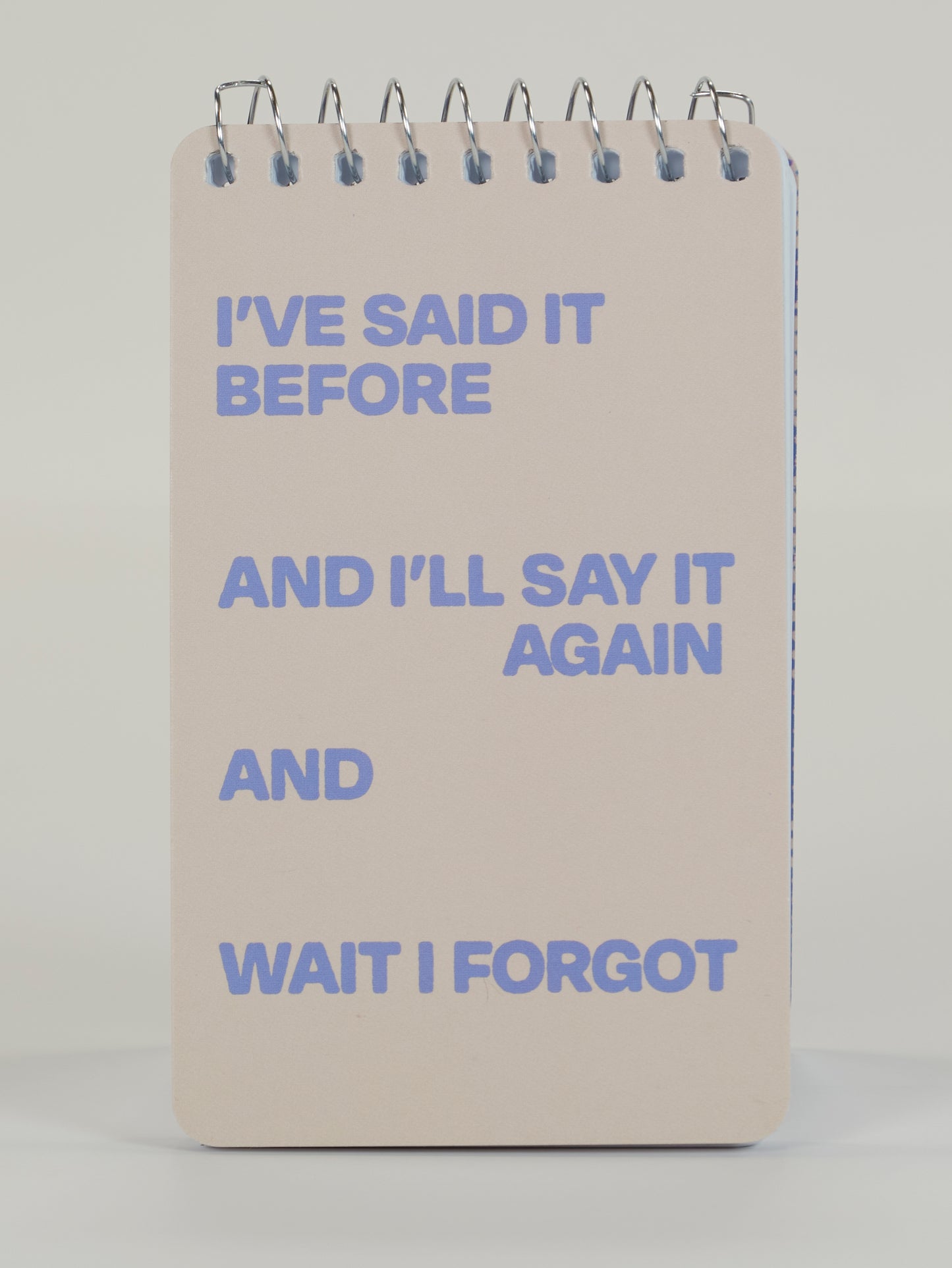 Said It Before 3x5 Spiral NB