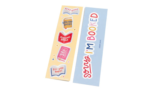 Sorry I'm Booked Bookmark Set