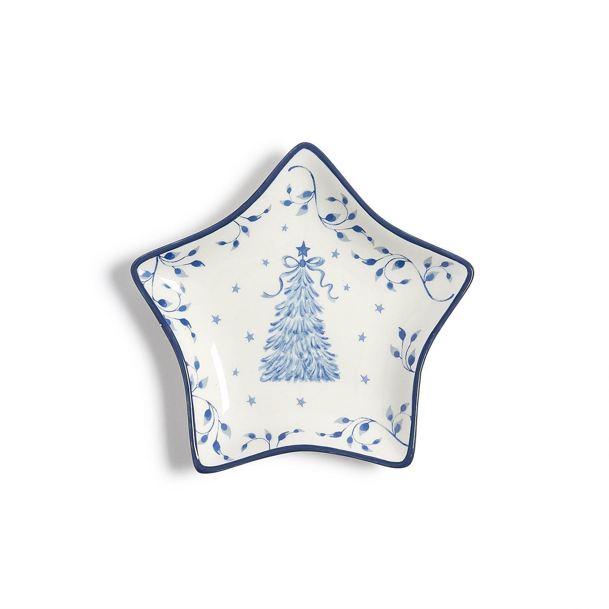 Season's Gala Christmas Tidbit Dish
