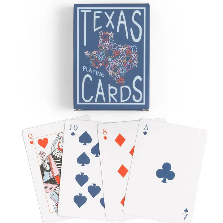 Texas Stars Playing Cards
