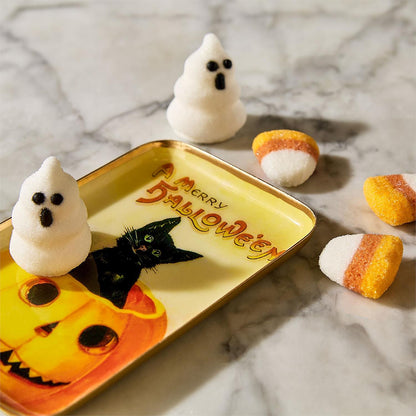 Vintage Halloween Metal Trays
