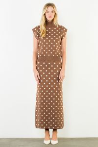Waverly Polka Dot Top