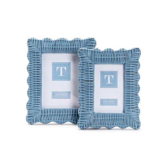 Wicker Weave Photo Frame