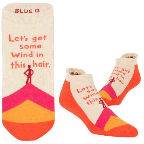 Wind In Hair Sneaker Socks S/M