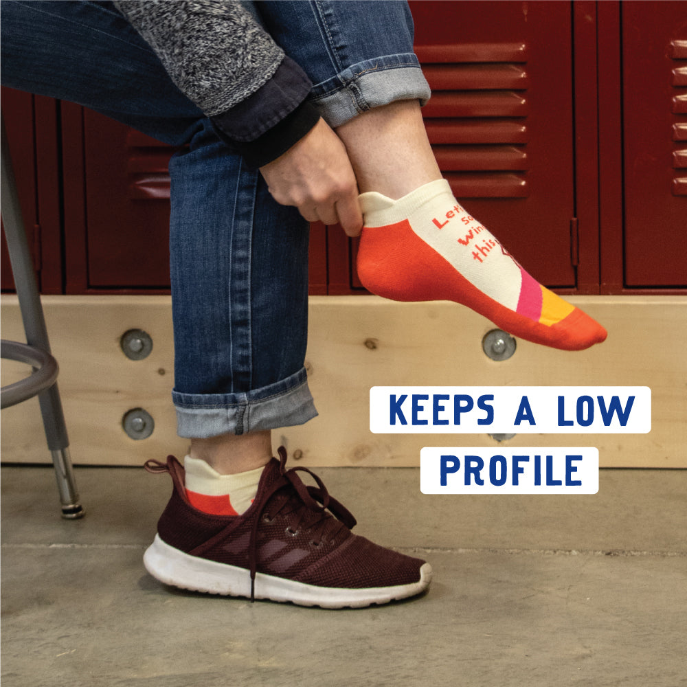 Wind In Hair Sneaker Socks S/M