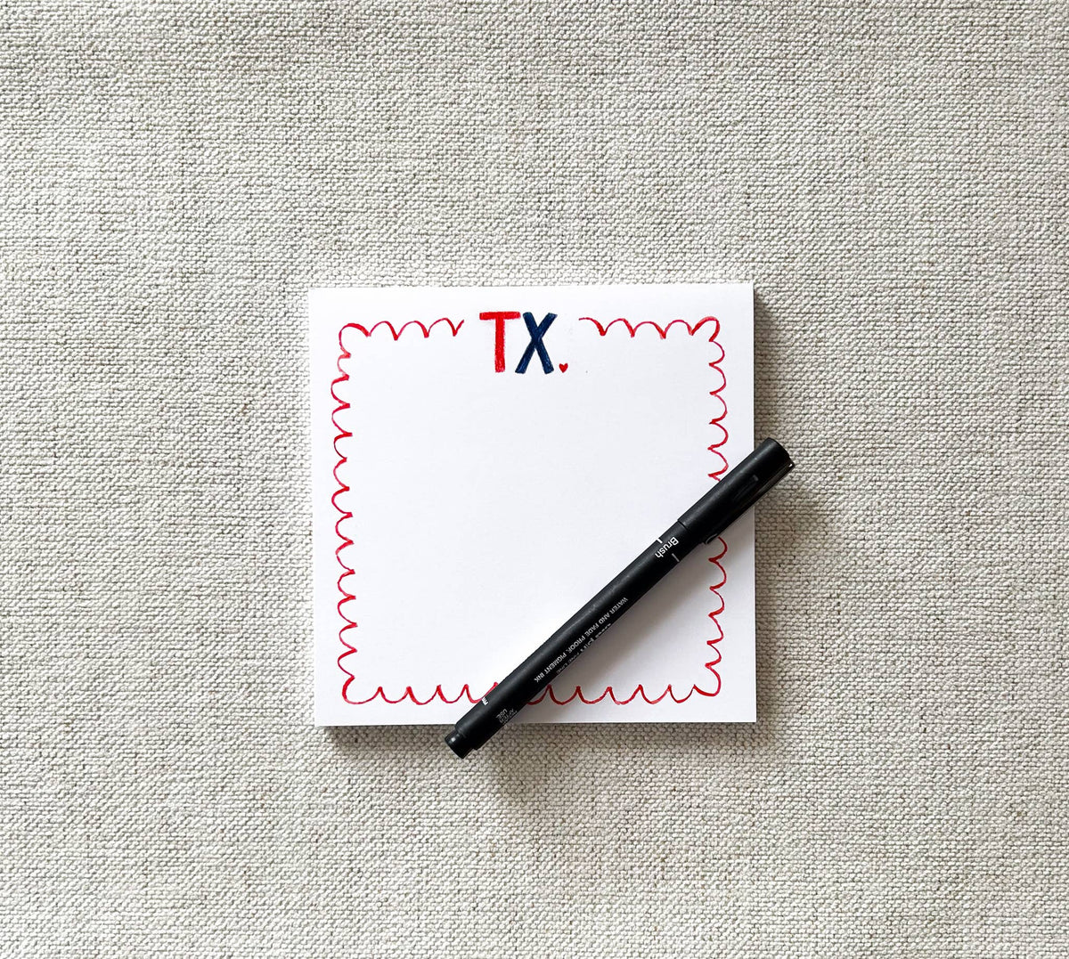 Love Texas Notepad