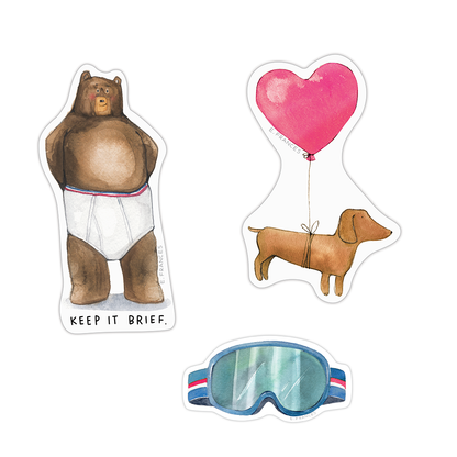 Balloon Dog Sticker | Single Sticker