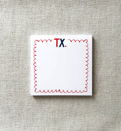 Love Texas Notepad