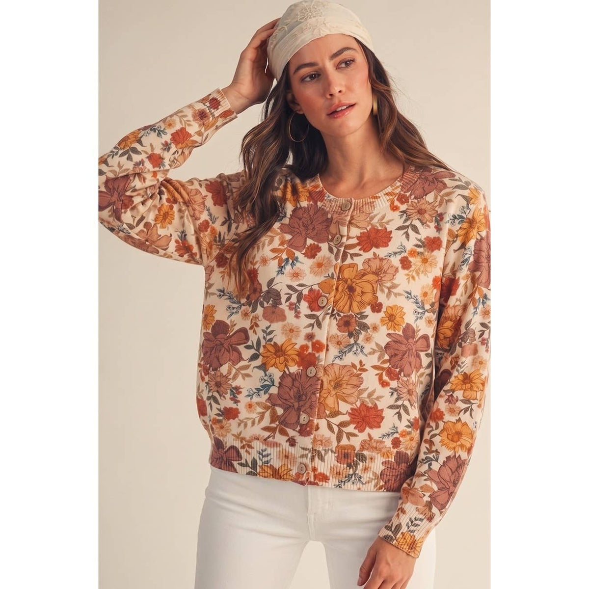 Autumn Blossom Cardigan