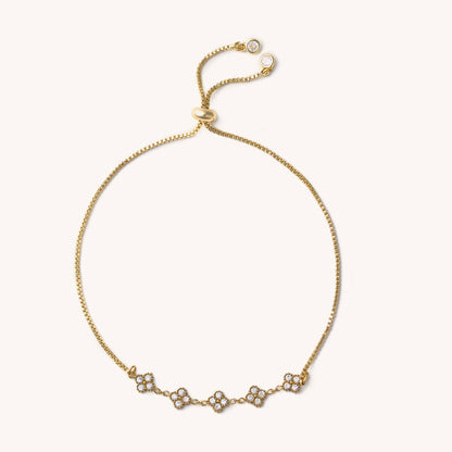 Jessica Crystal Slider Bracelet