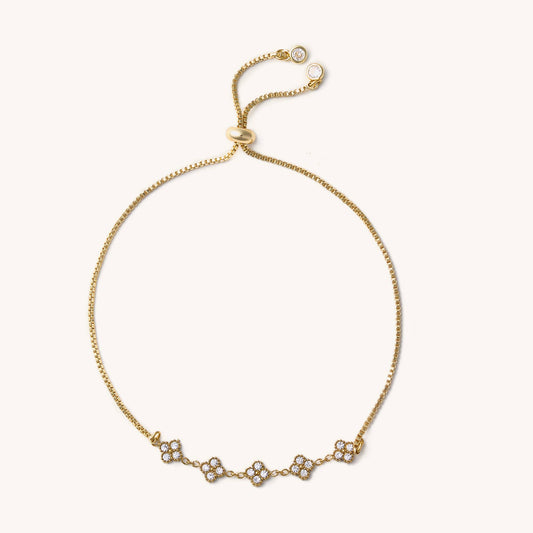 Jessica Crystal Slider Bracelet