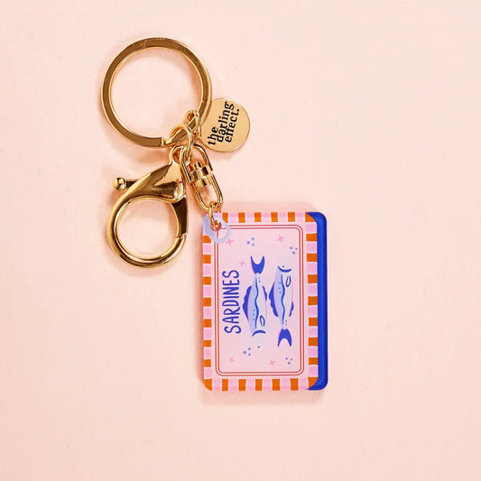 Sardines Acrylic Keychain