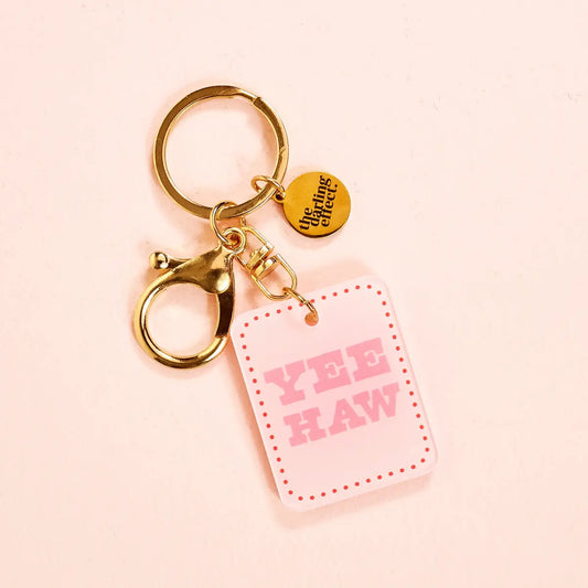 Yeehaw Acrylic Keychain