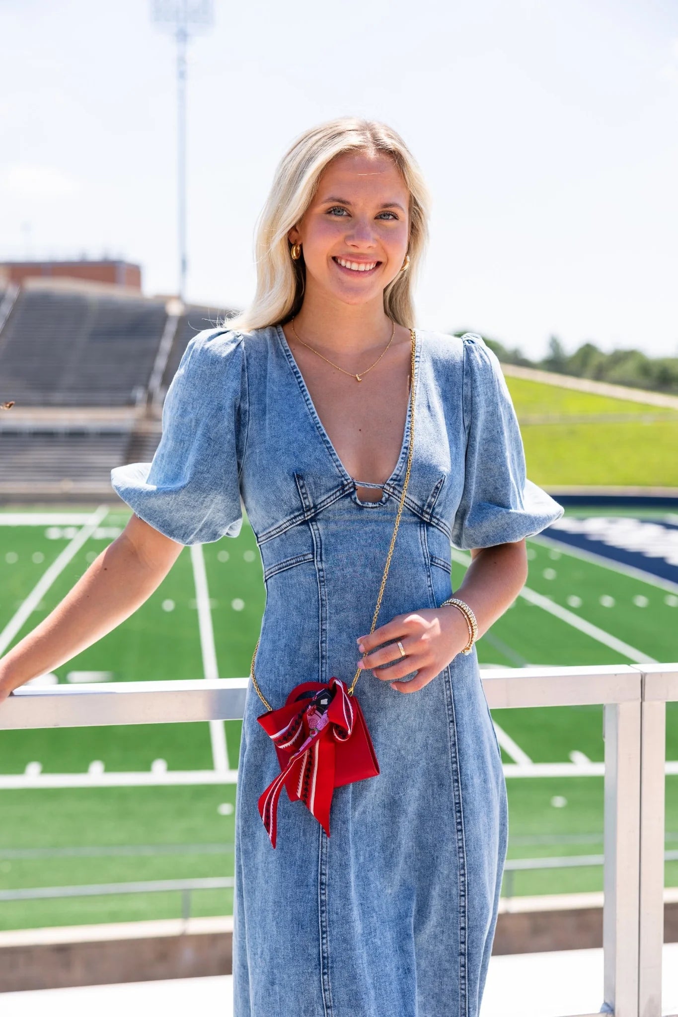 Saturday Silks Alabama All-Star Skinny Scarf