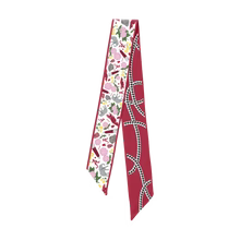 Saturday Silks Alabama Crimson Tide Skinny Scarf