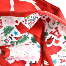 Saturday Silks Arkansas Razorbacks Skinny Scarf