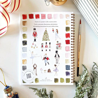 Emily Lex Nutcracker Watercolor Workbook