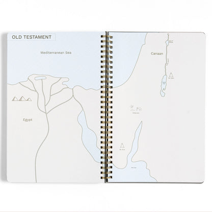 Black Church Notes Bible Reference Notebook with Maps
