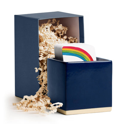 Little Notes® Ceramic Holder | Navy