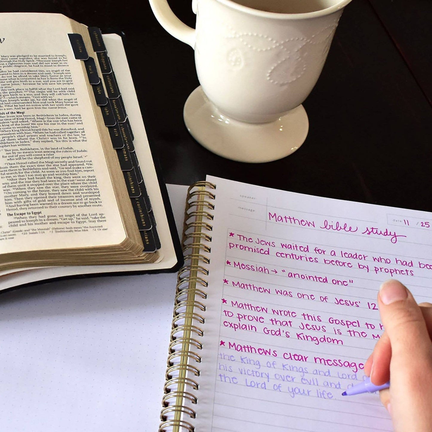 Smiley by Callie Danielle Bible Study Notebook